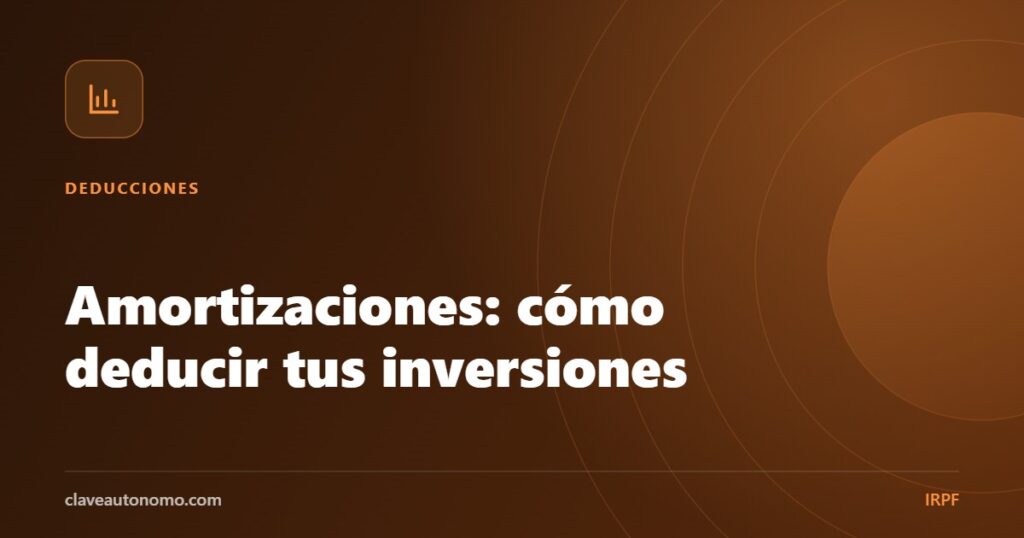 Amortizaciones del autónomo: tabla de coeficientes para deducir ordenador, coche o maquinaria